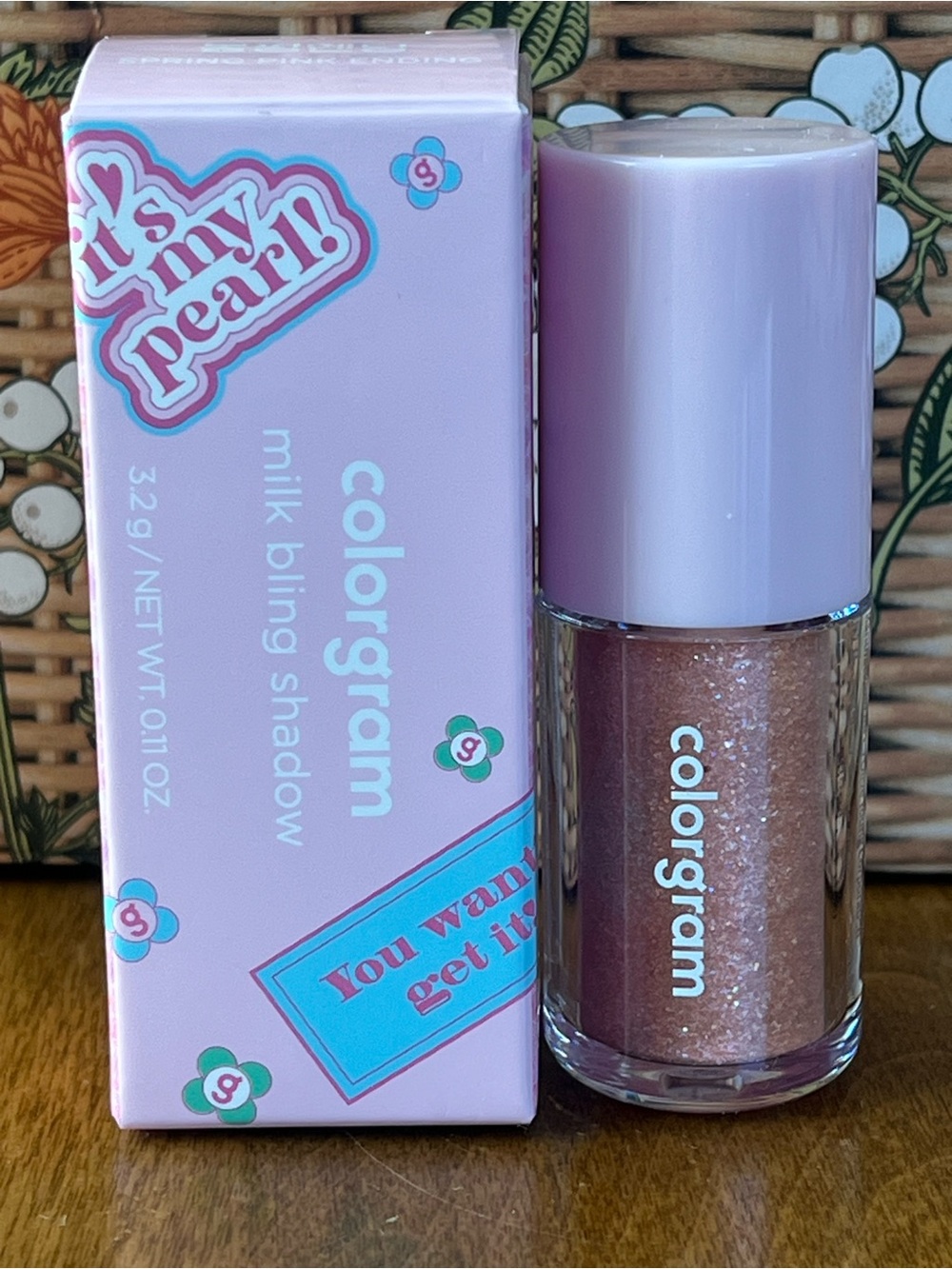 Colorgram Milk Bling Shadow - Spring Pink Ending Milk Bling #13 New In Box